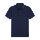 Summer new men's short sleeved polo shirt comfortable and breathablehigh-end brand designer T-shirt