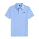 Summer new men's short sleeved polo shirt comfortable and breathablehigh-end brand designer T-shirt