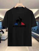 Men's Summer Short Sleeved T-shirt - Trendy Chicken Style Multifunctional Sports Shirt