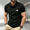 Summer short sleeved men's polo shirt high-end sports brand top new comfortable and breathable casual lapel T-shirt