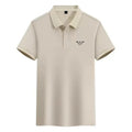 Summer new men's short sleeved polo shirt comfortable and breathablehigh-end brand designer T-shirt