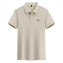Summer new men's short sleeved polo shirt comfortable and breathablehigh-end brand designer T-shirt