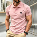 Summer short sleeved men's polo shirt high-end sports brand top new comfortable and breathable casual lapel T-shirt
