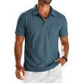 Summer Mens Short Sleeve T-Shirt Solid Lightweight Lapel Polo Shirt Breathable Shirts Thin Gym Tshirts Quick Dry Shirts for Men