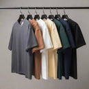 new style 100% cotton Men's High-end Printed Short-sleeved T-shirt Fashion Brand  New Summer Round Neck  Men's T-shirt