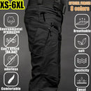 Calça Cargo Tática Masculina Plus Size, Multi-Bolsos para Trilha e Pesca