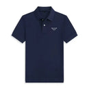 Summer new men's short sleeved polo shirt comfortable and breathablehigh-end brand designer T-shirt
