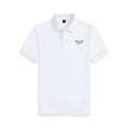 Summer new men's short sleeved polo shirt comfortable and breathablehigh-end brand designer T-shirt